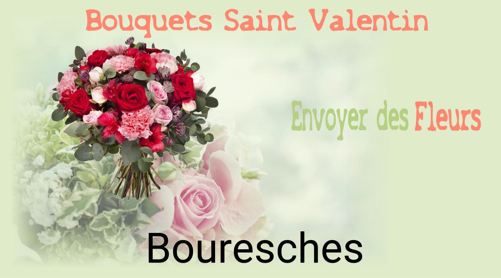 Roses de Saint-Valentin livrées à Bouresches